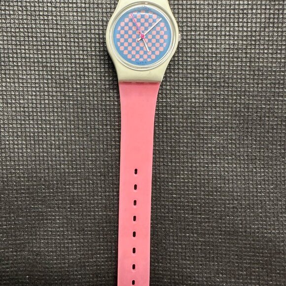Swatch Watch Raspberry Shortcake LW113 Vintage 1987 - Picture 4 of 5
